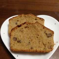 รูปของ くるみとチャイのパウンドケーキ
