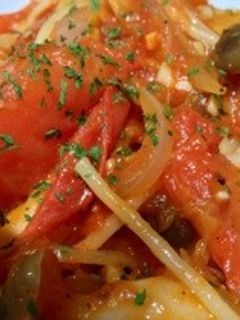 簡単♬トマトパスタ-レシピのメイン写真