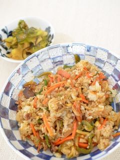 野菜炒めリメイク!簡単に炒飯-レシピのメイン写真