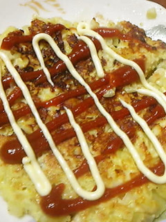 鳥むね肉と玉ねぎのお好みやき風-レシピのメイン写真