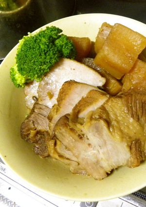 一晩寝かして(-_-)zzz豚バラ煮♡-レシピのメイン写真