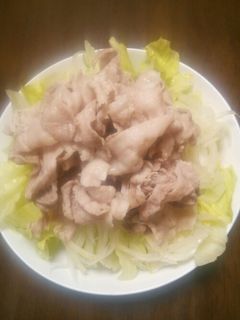 豚しゃぶサラダ-レシピのメイン写真