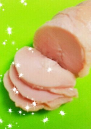 放置(・・;)☆しっとりチキンハム-レシピのメイン写真