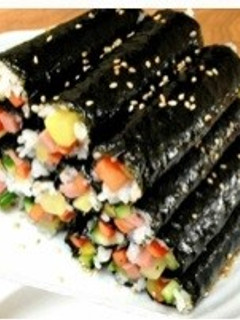 ちびっ子キンパ-レシピのメイン写真