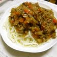 たっぷり野菜+うどん➸ジャージャー麺