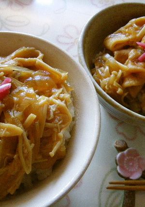 ベジ牛丼？-レシピのメイン写真