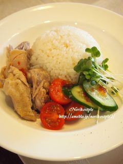 シンガポールチキンライス(海南鶏飯)風-レシピのメイン写真