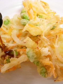 ポン酢がオススメ(´∀`)枝豆のかきあげ-レシピのメイン写真