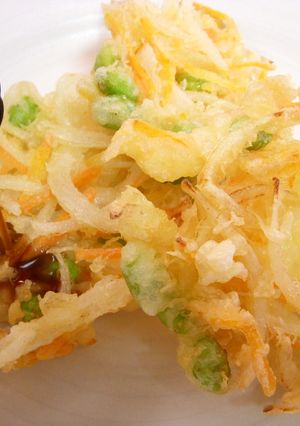 ポン酢がオススメ(´∀｀)枝豆のかきあげ-レシピのメイン写真