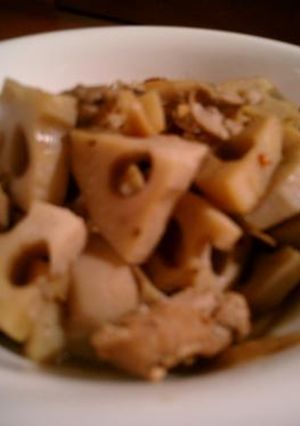 エリンギと蓮根のごろごろ炒め煮-レシピのメイン写真