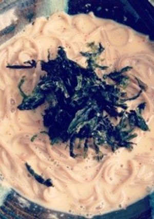 豆乳そば-レシピのメイン写真