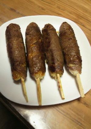 肉まきおにぎり-レシピのメイン写真