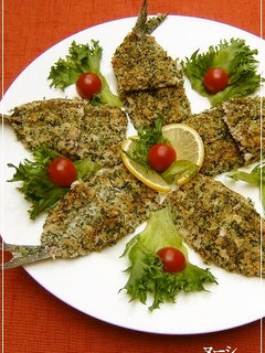 いわしのチーズ入りパン粉焼き-レシピのメイン写真