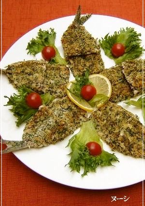 いわしのチーズ入りパン粉焼き-レシピのメイン写真