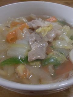 五目あんかけうどん-レシピのメイン写真