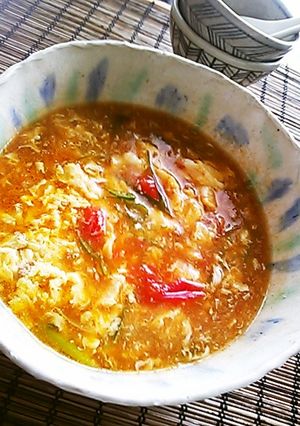 中華名菜「麻婆茄子」で簡単スーラースープ-レシピのメイン写真