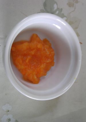 離乳食初期☆にんじんとバナナのすりすり-レシピのメイン写真