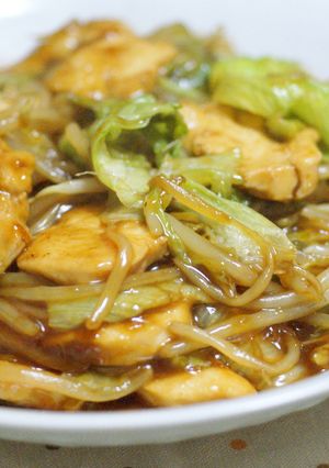 鶏胸肉と野菜のオイスター炒め-レシピのメイン写真