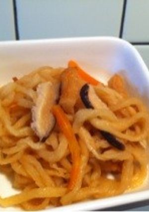 切り干し大根の炒り煮-レシピのメイン写真