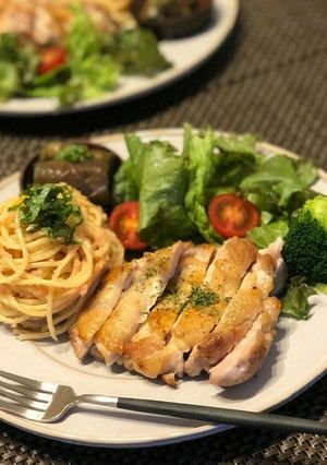 簡単に明太子パスタ-レシピのメイン写真