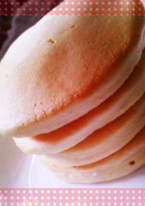 強力粉とマヨネーズのふわふわホットケーキ-レシピのメイン写真