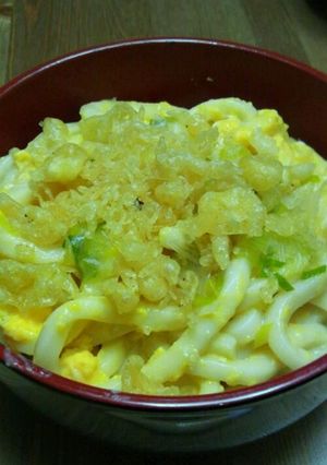 簡単♪釜玉うどん-レシピのメイン写真