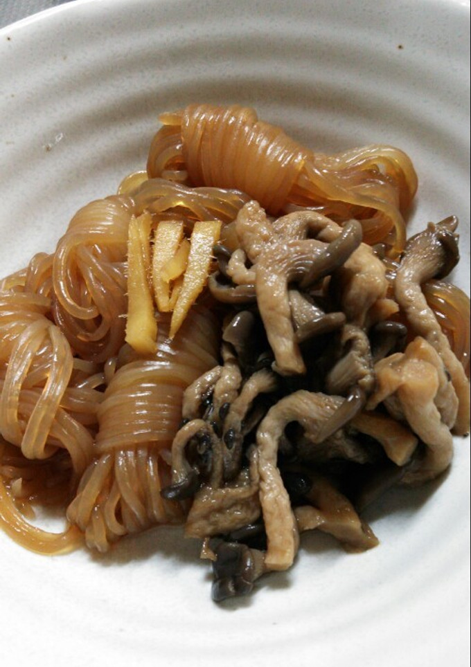 ☆しらたきとしめじの煮物☆生姜風味-レシピのメイン写真