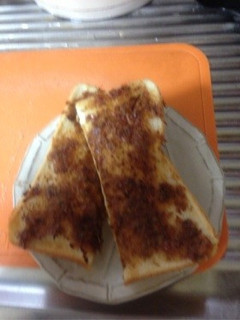 思わずやみつき♡お好み焼き風食パン-レシピのメイン写真