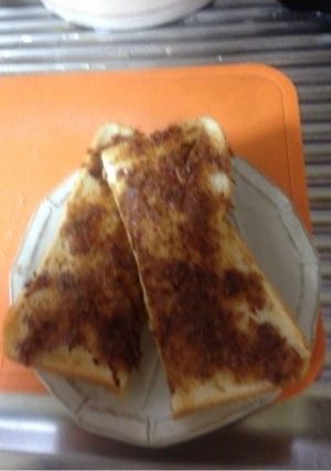 思わずやみつき♡お好み焼き風食パン-レシピのメイン写真