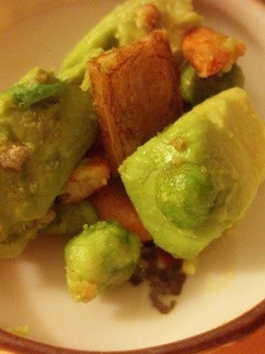 アボカドとわさび豆のおつまみ-レシピのメイン写真