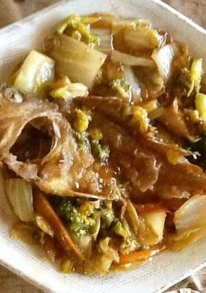 春の野菜あんかけとメバルの唐揚げ-レシピのメイン写真