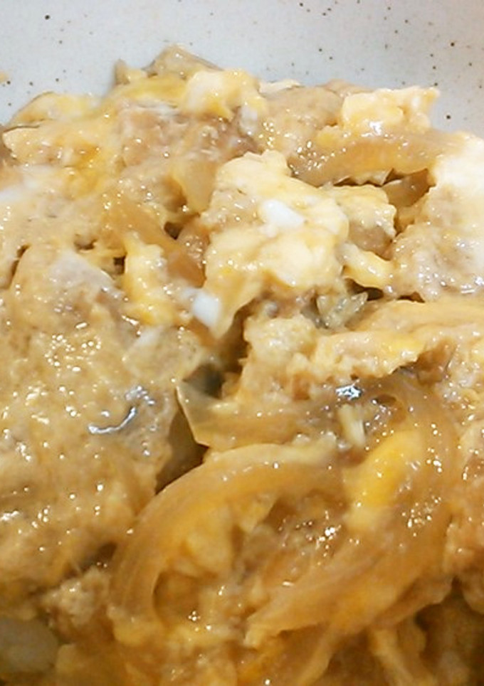 簡単＊ふわとろ＊とんかつの残りでカツ丼♪-レシピのメイン写真