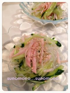 ●簡単サッパリ!中華風酢の物●-レシピのメイン写真
