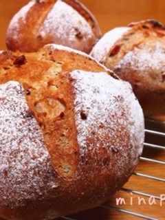 ドライフルーツと胡桃のカンパーニュ-レシピのメイン写真