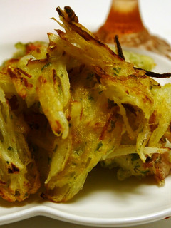 キャベツの芯で☆甘い!美味しい☆かき揚げ-レシピのメイン写真