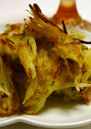 キャベツの芯で☆甘い！美味しい☆かき揚げ-レシピのメイン写真