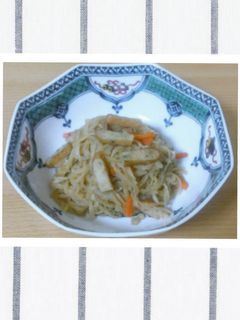さつま揚げでおかず感UPな切干大根-レシピのメイン写真
