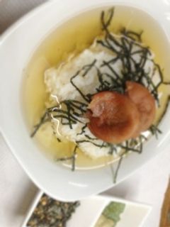 ちょい本格的 梅茶漬け♪-レシピのメイン写真