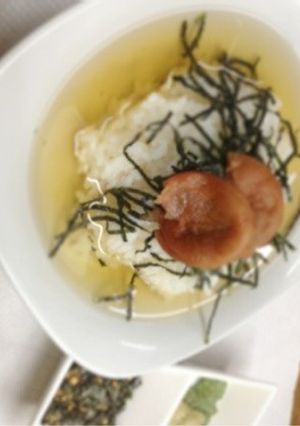 ちょい本格的 梅茶漬け♪-レシピのメイン写真