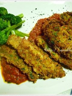 鰯と牡蠣のミラノ風カツレツ-レシピのメイン写真