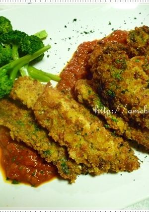 鰯と牡蠣のミラノ風カツレツ-レシピのメイン写真