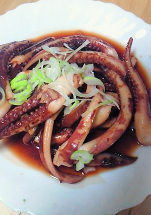 簡単イカゲソ焼き-レシピのメイン写真