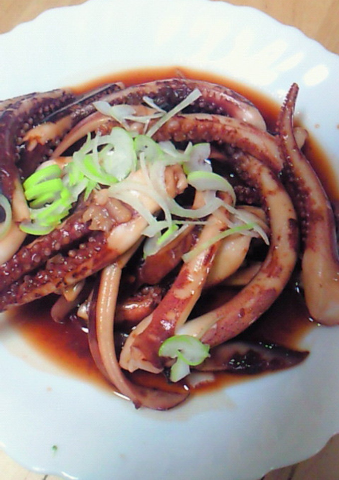 簡単イカゲソ焼き-レシピのメイン写真