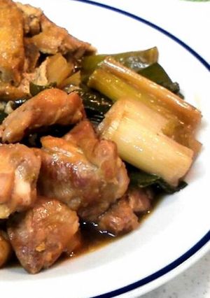 鶏肉と白ネギの甘辛煮-レシピのメイン写真