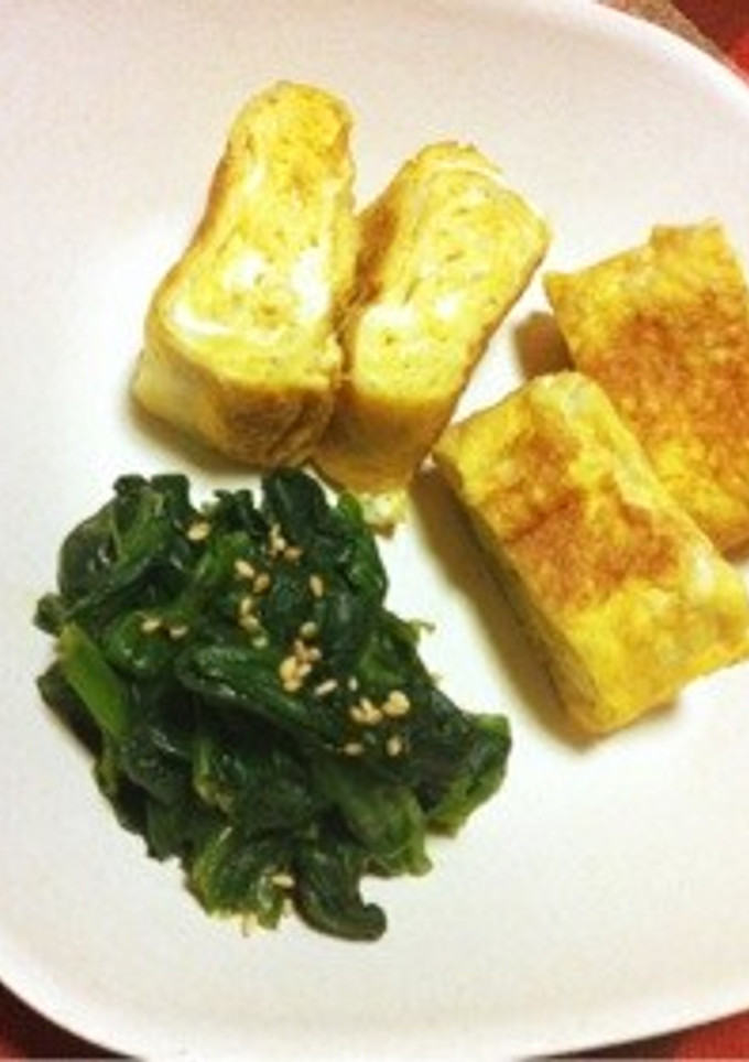 簡単＊ほうれん草のわさび和-レシピのメイン写真