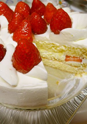 おかしな仲間ショートケーキ-レシピのメイン写真