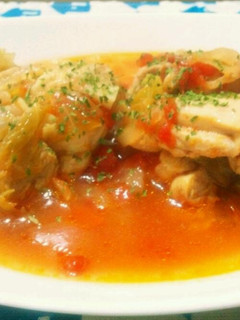圧力鍋でしっとり柔らか☆チキンのトマト煮-レシピのメイン写真