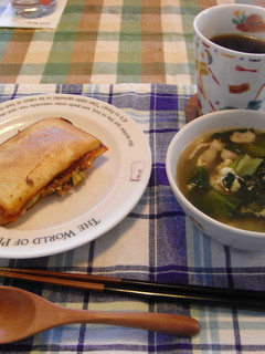 ホットサンド【タコライス風】-レシピのメイン写真