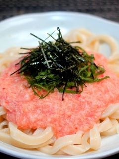 明太トロロうどん♪-レシピのメイン写真