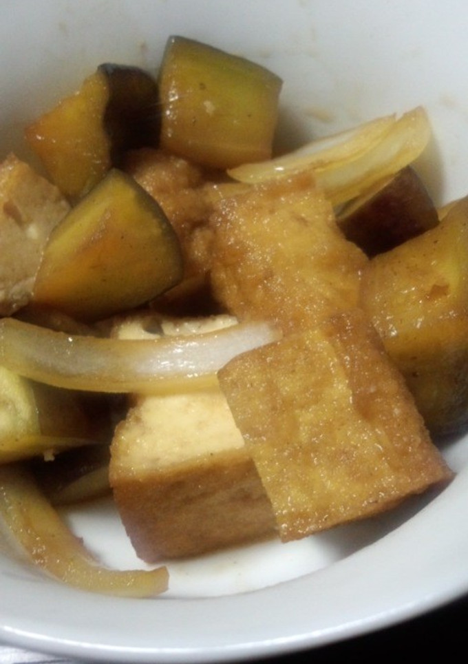 厚揚げとナスの炒め物-レシピのメイン写真